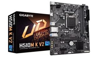 Gigabyte H510M K V2 (Intel H510) [S1200, 2xDDR4 do 3200MHz, (HDMI 1.4), (1xM.2, 1xPCIe 3.0 x16, 1xPCIe 3.0 x1), micro ATX]