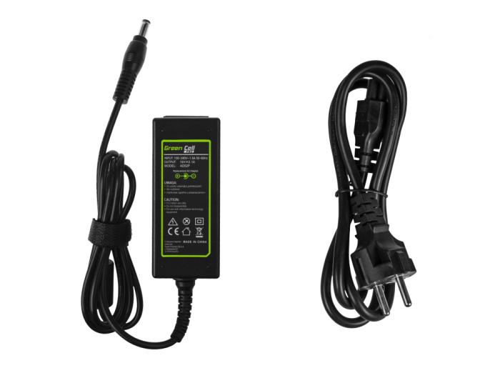 GreenCell zasilacz do laptopa MSI 19V / 2.1A / 40W z wtyczką 5.5x2.5mm [AD52P]