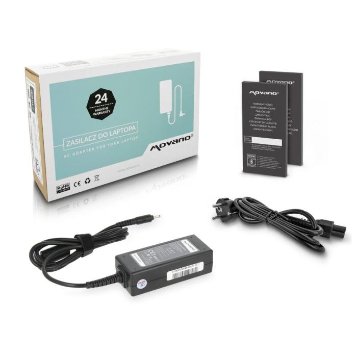 Movano zasilacz do laptopa LG 19V / 2.53A / 48W z wtyczką 3.0x1.1mm [LG19253]