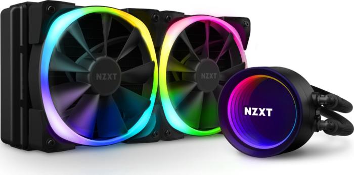 NZXT Kraken X53 240mm RGB podświetlane wentylatory i pompa (wodne) [RL-KRX53-R1]