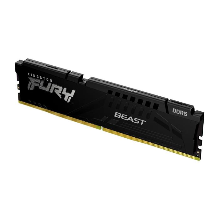 DDR5 8GB 6000 MHz Kingston Fury Beast Black EXPO AMD, XMP 3.0 CL36 36-38-38 1.35V [KF560C36BBE-8]