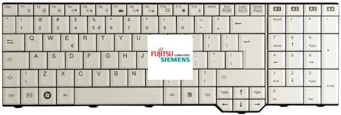 Klawiatura do notebooka Fujitsu Siemens Pi3660 Pi 3660