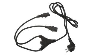 Gembird Kabel zasilający podwójny 1.8 m (2 zasilacze) [PC-186-ML6]