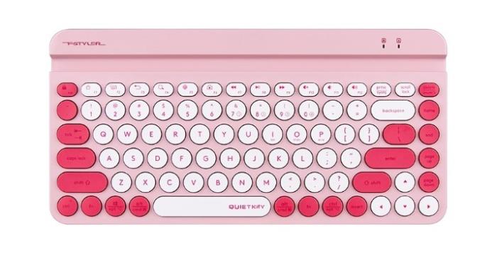 A4Tech FSTYLER FBK30 2.4GHz+BT Raspberry Wireless/Bluetooth (małe wymiary)
