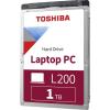 Toshiba 2.5 L200 Mobile 1TB (SATA III, ATA/600, 5400, 128MB) [HDWL110UZSVA]