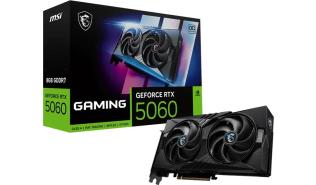 GeForce RTX5060 MSI 8GB GDDR7 Gaming OC [V537-005R] (1xHDMI 2.1b, 3xDP 2.1b) (128-bit, PCIe 5.0)