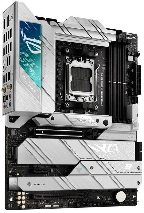 Asus ROG STRIX X670E-A GAMING WIFI (AMD X670E) [AM5, 4xDDR5 do 8000MHz, (HDMI 2.1, DP 1.4) (4xM.2, 1xPCIe 5.0 x16, 1xPCIe 4.0 x16 (x4), 1xPCIe 3.0 x1), WiFi 6E, BT 5.2, ATX]