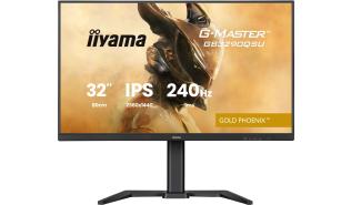 (32) 31.5 Iiyama G-Master GB3290QSU-B1 (IPS LED, 2560x1440, 400, 1ms, 240Hz) (2x HDMI 2.1, DP 1.4) vesa, pivot, głośniki (2x4.5W), czarny