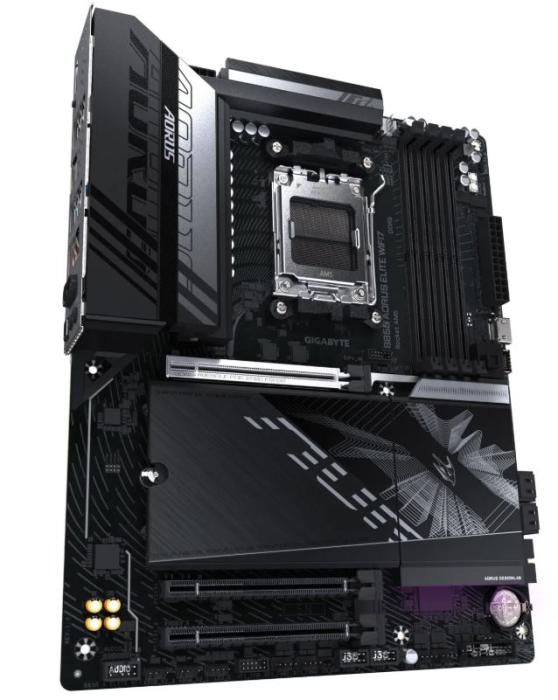 Gigabyte B850 AORUS ELITE WIFI7 (AMD B850) [AM5, 4xDDR5 do 8200MHz, (DP 1.4) (3xM.2, 1xPCIe 5.0 x16, 2xPCIe 3.0 x16 (x1), WiFi 7, BT 5.4, ATX]