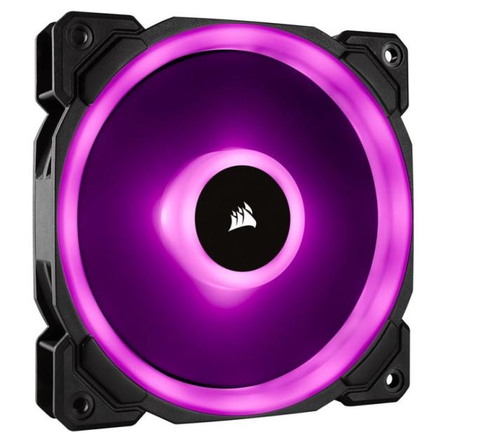 Corsair LL120 RGB LED Static Pressure PWM (3x120 mm) czarny [CO-9050072-WW]