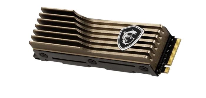 MSI Spatium M480 Pro Heatsink 1TB SSD M.2 2280 PCIe Gen4x4 NVMe (7400/6000 MB/s) [S78-440L1J0-P83]