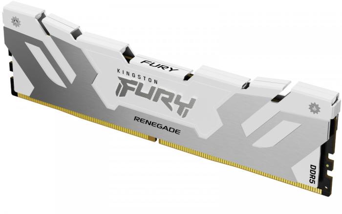 DDR5 16GB 6800 MHz Kingston Fury Renegade White CL36 1.4V [KF568C36RW-16]