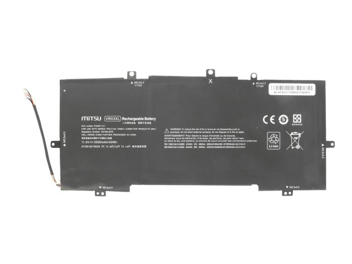 Mitsu bateria HP Envy 13-D 11.4V, 3500mAh [BC/HP-ENVY13D]