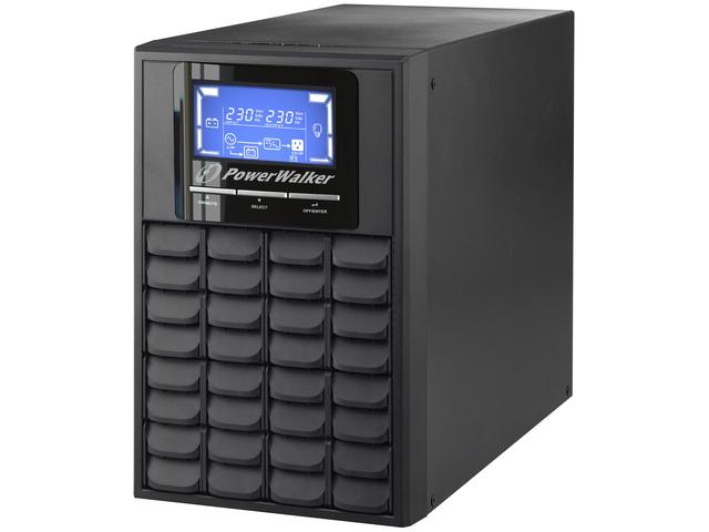 UPS POWERWALKER ON-LINE 1000VA 3X IEC C13 OUT, USB/RS-232, LCD, TOWER [VFI 1000 C LCD]