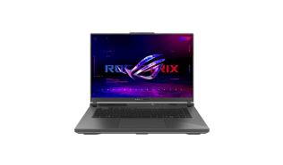 Asus ROG Strix G16 [G614FP-R9161] 16-Core AMD Ryzen 9 9955HX /16 2560x1600 matowa IPS 240Hz / 16GB DDR5 (max 64GB) / 1TB / RTX5070 8GB / pk RGB/ 90Wh / 2.65kg / brak systemu (szary)