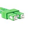 Lanberg patchcord światłowód SM SC/APC-LC/APC DUPLEX 3mm LSZH G657A1 żółty (2m) [FO-SALA-SD11-0020-YE]