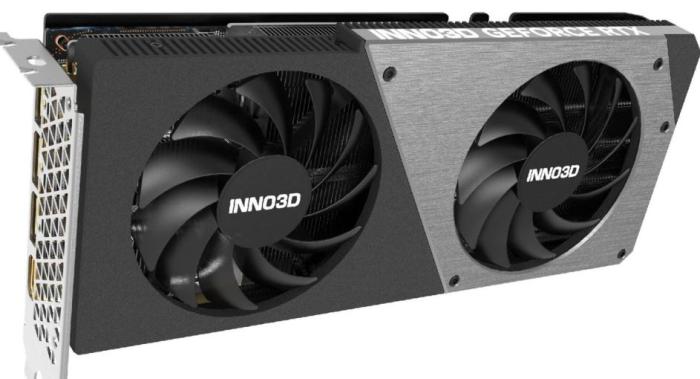 GeForce PCI-E RTX4070 INNO3D 12GB GDDR6X Twin X2 OC [N40702-126XX-185252N] (1xHDMI 2.1a, 3xDP 1.4a) (192-bit, PCI-E 4.0)