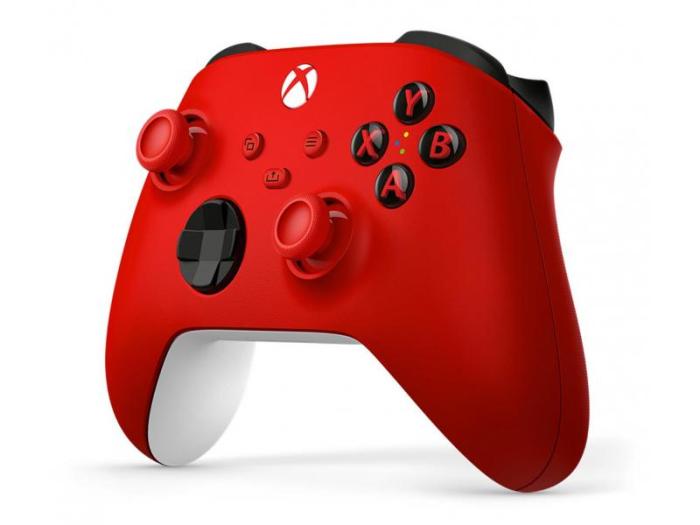 Microsoft Wireless XBOX ONE S / X (czerwony) [QAU-00012]