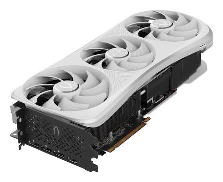 GeForce PCI-E RTX4090 Zotac 24GB GDDR6X Trinity OC White [ZT-D40900Q-10P] (1xHDMI 2.1, 3xDP 1.4a) (384-bit, PCI-E 4.0)