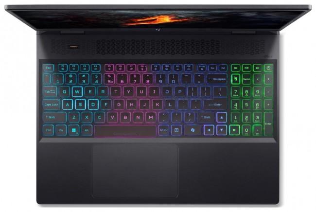 Acer Nitro 16 AN16-42 [NH.QSLEP.002] 8-Core Ryzen 7 8845HS/16 2560x1600 matowa IPS 165Hz/16GB DDR5 (max 32GB)/1TB/RTX4070 8GB/pk RGB/2.65kg/brak systemu (czarny)