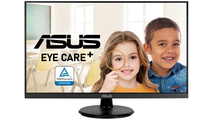 27’’ Asus Eye Care VA27DQF (IPS LED, 1920x1080, 250, 1ms, 100Hz) (HDMI, DP, Audio) czarny