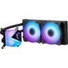 MSI MAG CoreLiquid C280 CPU Cooler (2x140 mm, 4-pin PWM + 3-pin ARGB,ARGB) (wodne)