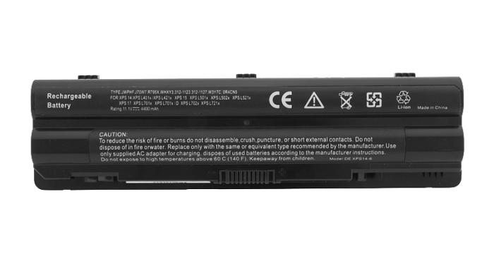 Mitsu bateria Dell XPS 14, 15, 17 10.8V/11.1V, 4400mAh [BC/DE-XPS14]