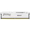 DDR5 32GB 6000 MHz Kingston Fury Beast White XMP CL30 30-36-36 1.4V [KF560C30BW-32]