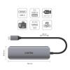 Unitek H1107D USB-C (2xUSB 3.1, PD 100W, HDMI, SD/microSD)