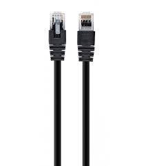 Gembird (5.0m) UTP cat. 5e RJ45 Kabel sieciowy (Patchcord) (czarny [PP12-5M/BK]