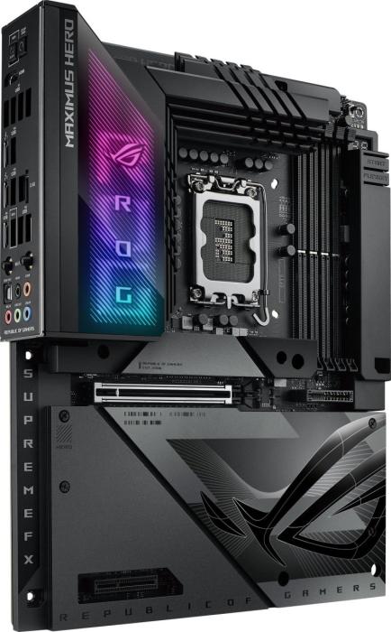 Asus ROG MAXIMUS Z790 HERO BTF (Intel Z790) [S1700, 4xDDR5 do 8000MHz, (HDMI 2.1) (5xM.2, 1xPCIe 5.0 x16, 1xPCIe 4.0 x16 (x4), 1xPCIe 4.0 x4), WiFi 7, BT 5.4, ATX]