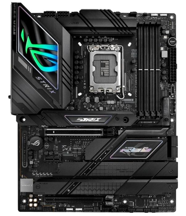 Asus ROG STRIX Z790-F GAMING WIFI II (Intel Z790) [S1700, 4xDDR5 do 8000MHz, (HDMI 2.1, DP 1.4), (5xM.2, 1xPCIe 5.0 x16, 1xPCIe 4.0 x16 (x4), 1xPCIe 3.0 x1), WIFI 7, BT 5.4, ATX]