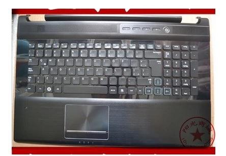 Klawiatura podświetlana z palmrestem do notebooków Samsung RF710, RF711, RF712 łaciński układ klawiszy [ZN0144]