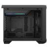 Fractal Design Torrent Nano Black TG Dark tint (szkło hartowane) (1x USB-C 3.2 Gen1, 2x USB 3.2 Gen1) (2x2.5, 1x3.5/2.5) [FD-C-TOR1N-01]