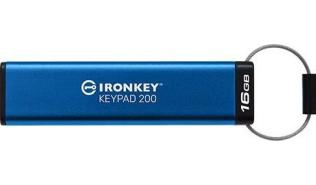 Kingston IronKey Keypad 200 16GB USB 3.2 (145/115MB/s) AES Encrypted (szyfrowany) [IKKP200/16GB]