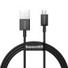 Baseus kabel szybkiego ładowania i transmisji (Fast Charge) micro USB (M) / USB (M) (1.0 m) [CAMYS-A01]