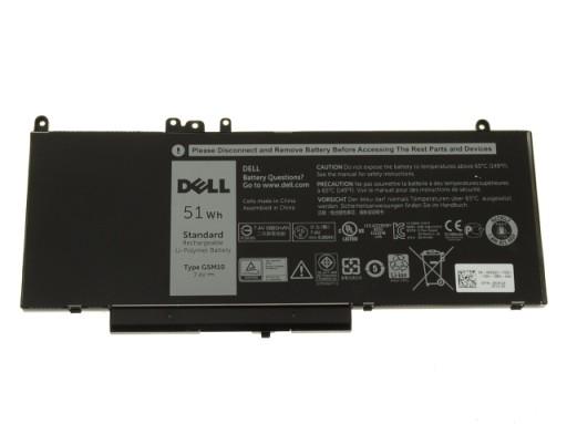 Oryginalna bateria Dell Latitude E5550 E5450 7.4V, 6880mAh, 51Wh [G5M10 8V5GX 08V5GX R9XM9 WYJC2 1KY05]