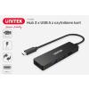 Unitek H1108B USB-C Hub (3 x USB 3.1 Gen 1, SD/microSD)