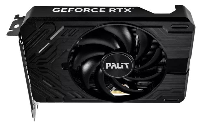 GeForce PCI-E RTX4060Ti Palit 8GB GDDR6 StormX OC [NE6406T019P1-1060F] (1xHDMI 2.1a, 3xDP 1.4a) (128-bit, PCI-E 4.0)