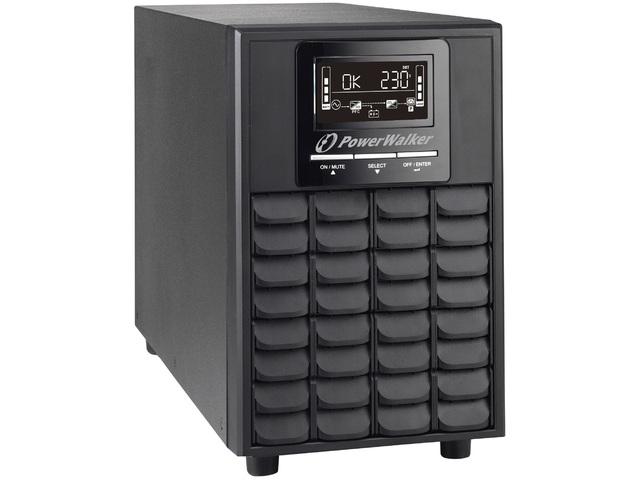 UPS POWERWALKER ON-LINE 1/1 FAZY 1500 VA CG PF1 USB/RS-232, 4 X IEC C13, EPO, WOLNOSTOJĄCY [VFI 1500 CG PF1]