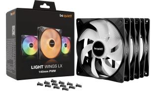 Bequiet Light Wings LX PWM Triple Pack (140 mm) (3 szt.) [BL127]