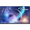 75’’ Optoma 5752RK (monitor interaktywny) (3840x2160, 400, 6ms, 60Hz) (VGA, 3xHDMI 2.0, 2xRJ45, USB-C, 4xUSB 3.0, USB 2.0) głośniki, czarny