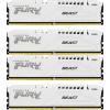 DDR5 64GB (4x16GB) 6000 MHz Kingston Fury Beast White XMP CL40 1.35V [KF560C40BWK4-64]