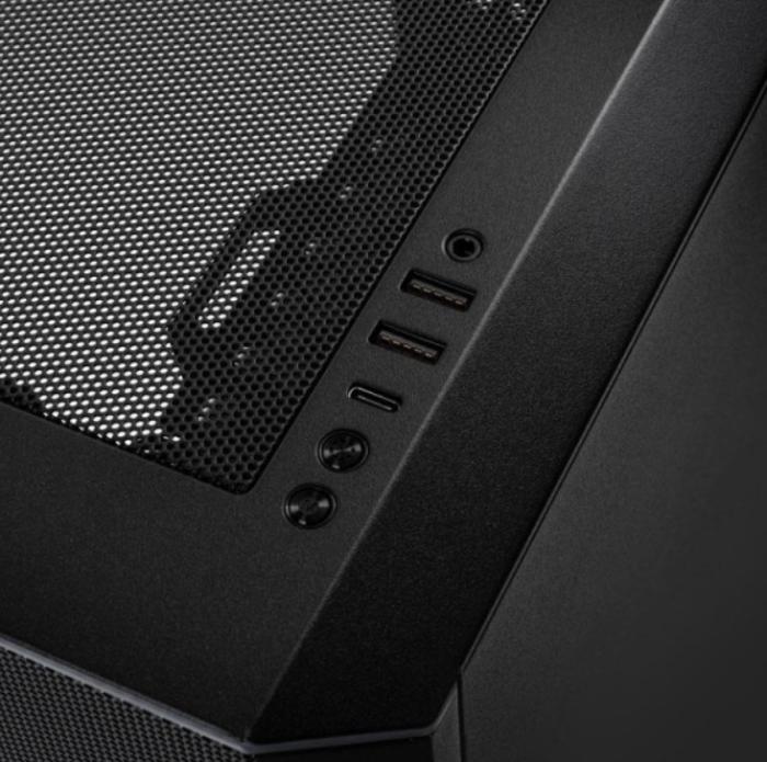 Phanteks Eclipse G500A D-RGB, Tempered Glass (szkło hartowane) (9x2.5, 2x3.5) (2xUSB 3.2 Gen1, 1xUSB-C 3.2 Gen2) [PH-EC500GA_DBK01A]
