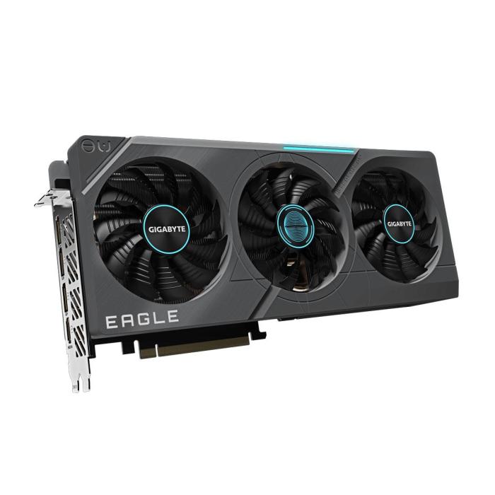 GeForce PCI-E RTX4070 Gigabyte 12GB GDDR6X Eagle OC [GV-N4070EAGLE OC-12GD] (1xHDMI 2.1a, 3xDP 1.4a) (192-bit, PCI-E 4.0)