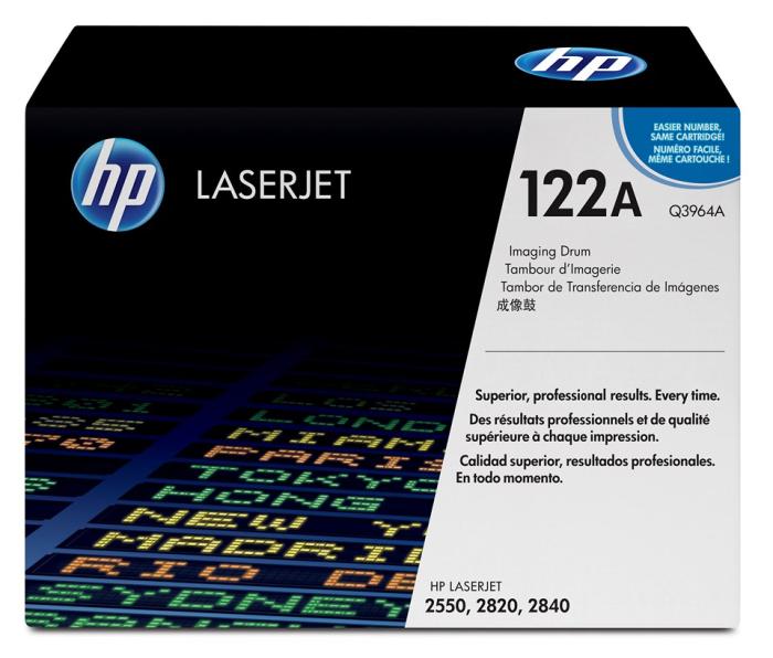 Q3964A (122A) - oryginalny bęben drukujący, 20000 stron (HP Color LaserJet 2550, 2550l, 2550ln, 2550n, 2820, 2830, 2840)