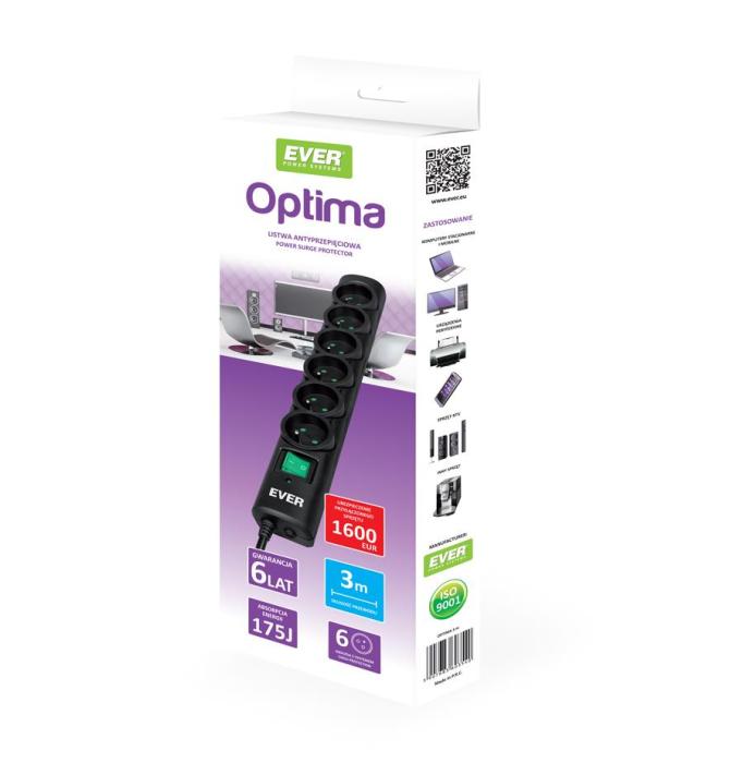 Ever Optima 6 gniazd (3.0m)