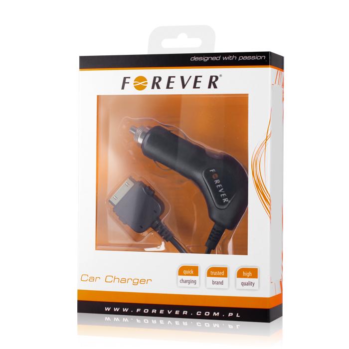 Forever Ładowarka samochodowa do iPad/iPod 2100mAh (12/24V, 5V-10V) (2A) [5900495176042]
