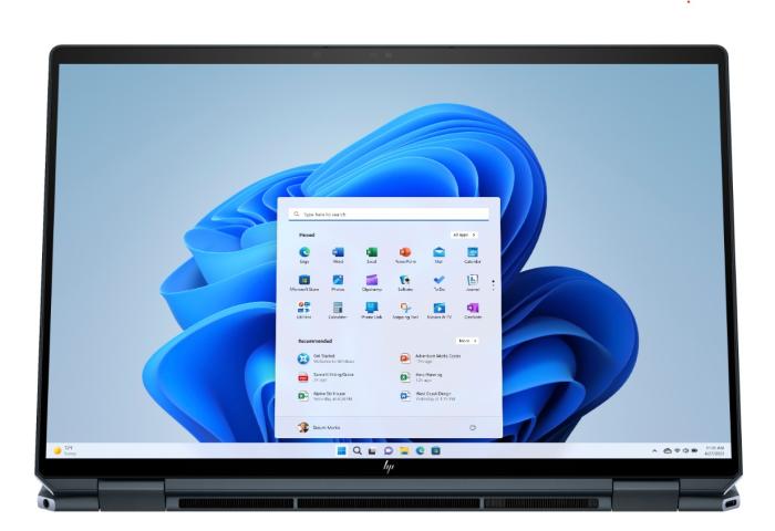 HP Spectre X360 [9R850EA] 16-Core Intel Ultra 7 155H/16 2880x1800 dotykowy OLED/16GB LPDDR5/1TB SSD/RTX4050 6GB/pk/83Wh/13.25h/1.95kg/Win11Pro (niebieski)