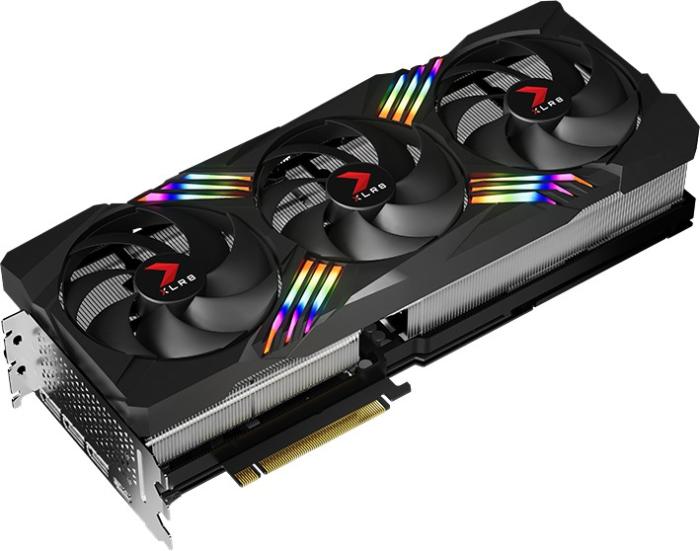GeForce PCI-E RTX4090 PNY 24GB GDDR6X XLR8 Gaming Verto Epic-X RGB Triple Fan [VCG409024TFXXPB1] (1xHDMI 2.1, 3xDP 1.4a) (384-bit, PCI-E 4.0)